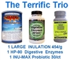 Terrific Trio Complete Digestive Health Supplement Package Deal