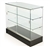 4ft Frameless floor display case w/ LED Lights