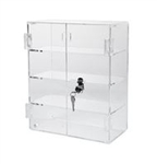 Acrylic Display Case w/ 3 Shelves
