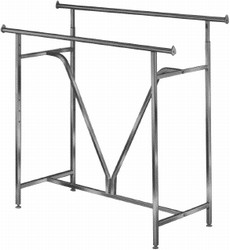 Double Bar "V" Clothing Rack