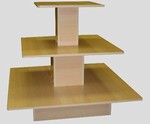 Square Shape Display Table