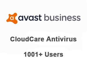 Avast Business CloudCare Antivirus 2 Year Users (1001+)