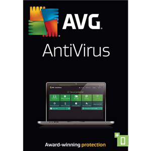 AVG Anti-Virus Anti-Malware Retail  (1 Year, 1 User Key)