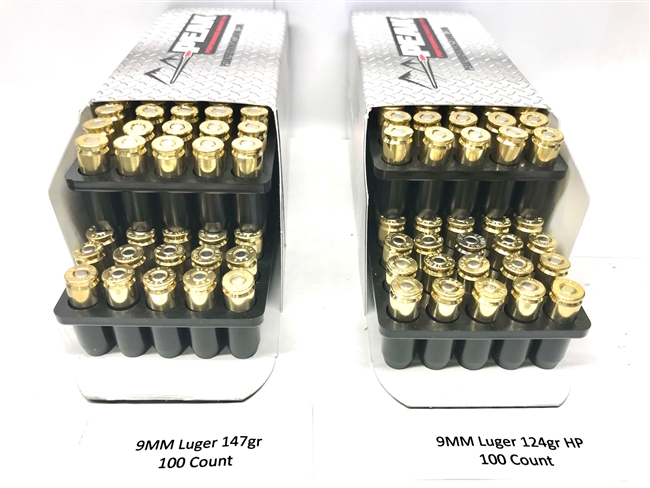 9MM SAMPLER 124GR AND 147GR