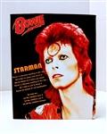 DAVID BOWIE "Starman" Ziggy Stardust 8x10 canvas print wall art Rock n Roll collectible