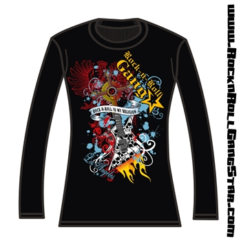 Guitar Cross Girls Thermal