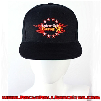 Snap Back Ball Cap with Rock-n-Roll GangStar logo