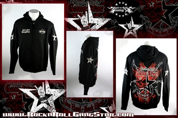 Skull n Chains Hoodie - CLOSEOUT, SALE PRICED, LIMITED STOCK