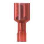 Connector, Female Disconnect, 18Ga,.25X.032 Tab, Fully Insulated