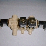 Valve, 3-Way Mixing, European Threads, 220V/50-60Hz