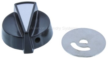 Huebsch #TU2555 Dryer KNOB W/PLATE-LOCK-SCREW