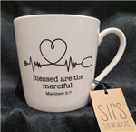 Blessed Are The Merciful Mug