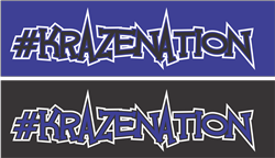 KRAZE NATION 2 Color Logo