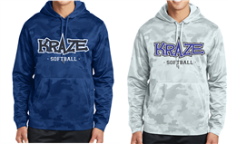 Kraze 2 Color Front Sport Tek Hex Hoodie