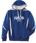 Kraze 2 Color Front Sport Tek Hooded Sweashirt