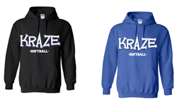 Kraze 2 Color Gildan Hoodie