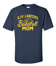 Short Sleeve Basketball Mom T-Shirt