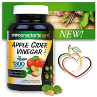 <strong>New!  Apple Cider Vinegar Vital Daily Caps</strong><br>Large 1,300mg Strength- 30 Day Serving