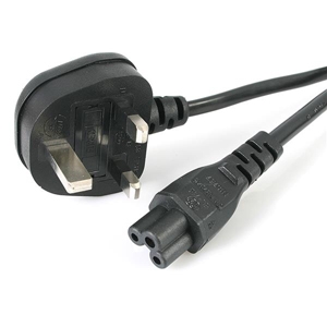 Mains Clover Leaf Power Cable 1.8M