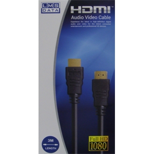 3M HDMI Cable M-M Gold ver1.4 Retail