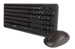 Wireless Keyboard & Mouse Deskset, Black -  CP-KM007-W-V2