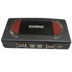 Edimax 4-Port USB KVM Switch with Cables  (EK-4USK)