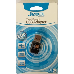 Jedel Nano 600Mbps Dual Band Wireless USB Adapter