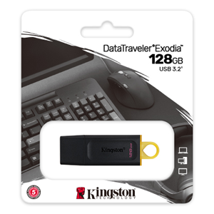 Kingston DataTraveler Exodia USB 3.2 Flash Drive 128GB