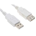 USB2.0 Extension Cable 2M (White)