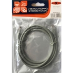 MAXAM 2M Network CAT6 (28AWG) Moulded Patch Lead