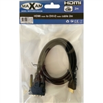 MAXAM HDMI to DVI-D 2M Cable