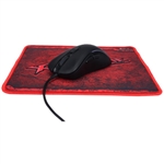XTRIKE 6D Gaming Mouse,7 colours Backlight, DPI 1200/1800/2400/3600 with mousepad