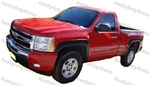 2007-2013 Chevrolet Silverado 1500, 2007-2014 Chevrolet Silverado 2500HD, 3500HD 78.7/97.6 Regular/Long Bed Fender Flares - Factory Style