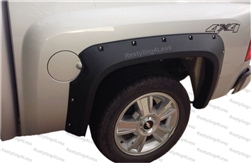 2007-2013 Chevrolet Silverado 1500 69.3 Crew/Short Bed Fender Flares - Pocket Style