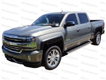 2015-2019 Chevrolet Silverado 2500/3500 Fender Flares - Smooth Finish - Factory Style