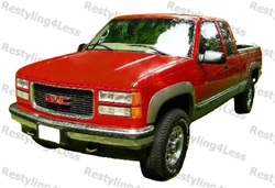 1988-1998 Chevrolet C/K Pickup Fender Flares - Factory Style