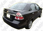 2007-2011 Chevrolet Aveo 4Dr Factory Style Spoiler with LED Light