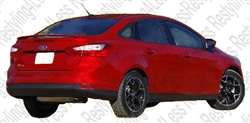 2012-2014 Ford Focus 4dr Facoty Style Spoiler with 2 post
