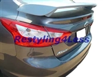 2012-2014 Ford Focus Custom 2-Post Style Spoiler