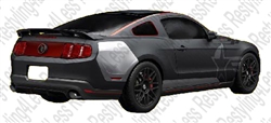 2010-2014 Ford Mustang (4 post) Factory Style Spoiler