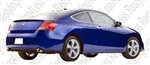 2008-2012 Honda Accord 2dr Factory Lip Style Spoiler