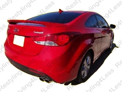 2011-2013 Hyundai Elantra Factory Style Spoiler with LED 3rd Brake Light