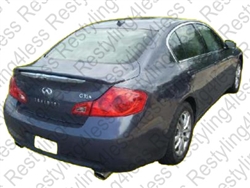 2007-2008 Infiniti G35 4dr Flush Mount Spoiler