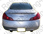 2008-2013  Infiniti G37 Coupe Factory Style Spoiler with Camera Hole