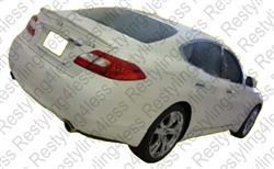 2011- 2013 Infiniti M56 / M35h Flush Mount Factory Style Spoiler