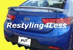 2010-2012 Kia Forte Koup Custom 2-Post Style Spoiler With LED 3rd Brake Light