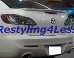 2010-2011 Mazda 3 4Dr Factory Lip Style Spoiler