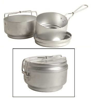 MILITARY ALUMINUM MESS KIT