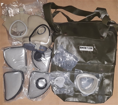 Czech BKM10M Gas Mask kit