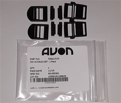 Avon M50 FM50 C50 Buckles Set P/N 70501/570